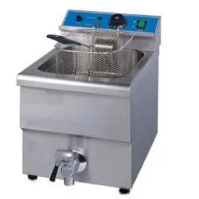 Electric Single Tank Deep Fryer 16 Liter With Oil Filter