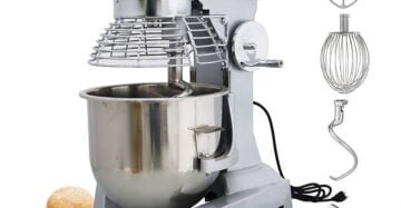 Commercial Planetary Mixer 20 Liter Belt Drive With Safety Gaurd