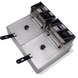 Electric Double Tank Deep Fryer 12 Liter