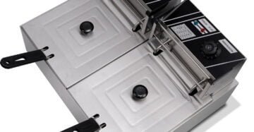 Electric Double Tank Deep Fryer 16 Liter