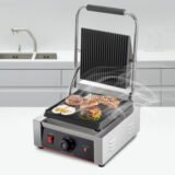 Electric Sandwich Griller Machine Single Head 10 Inch