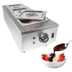 electric chocolate melter triple 3tc