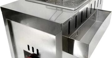 Gas Single Tank Deep Fryer 8 Liter