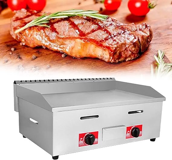 Gas Griddle Plate Plain Top 22 Inch 3 Gas Griddle Plate Plain Top 22 Inch - Image 3