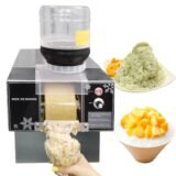 Snow Flake Ice Maker Machine Tabletop, Bingsu Korean Ice Maker 550W