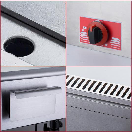 Gas Griddle Plate Plain Top 29 Inch 5 Griddle Plate Gas Images