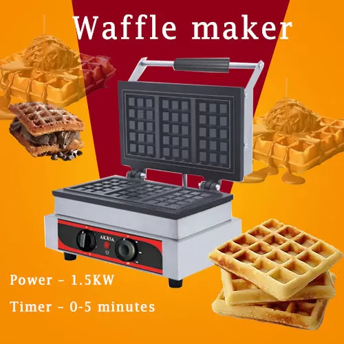 Rectangular Biscuit Waffle Machine 5x3 Inch 3 Slot 6 7cRqT01K6rCMdUkljEcNKw4JzJaJKd9q2Tr0Q8wu