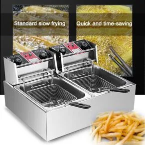 Double Tank Deep Fryer