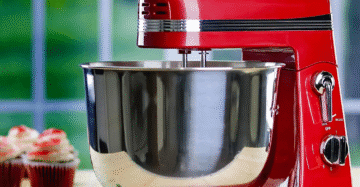 Stand Mixer 3.5 Liter With Speed Control Red