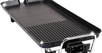 Multifunctional Electric Hot Plate Plain And Grill For Barbecue