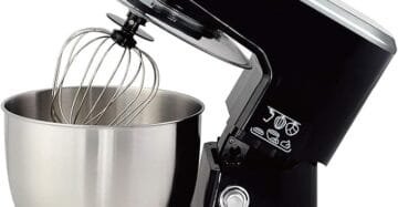 Stand Mixer 5 Liter With Speed Control Black