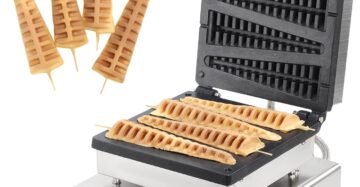 Stick Waffle Machine 8 Inch Long 4 Sticks