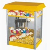 Commercial Popcorn Machine 250 Gms Electric Yellow