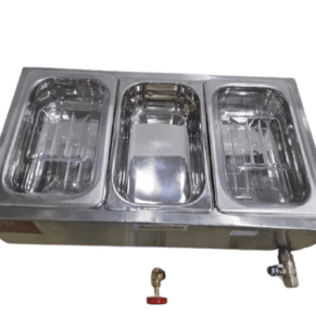 Gas Chocolate Melter 3 Tank 1