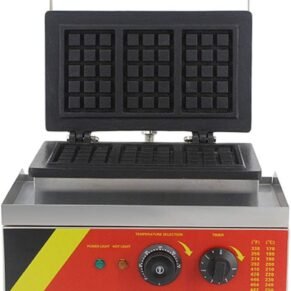 3 Slot Waffle Machine, Waffle Maker, Rectangle Waffle Machine, Biscut Waffle Machine