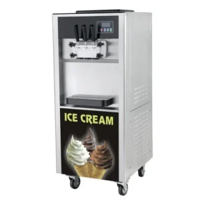 Softy Ice Cream Machine 2+1 Flavor 4.5 Ltr Single Compressor SS