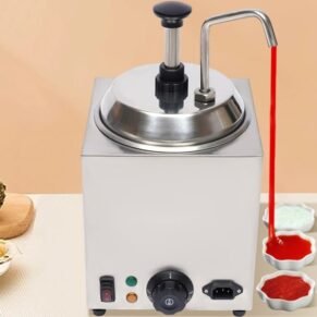 Electric Nachos Cheese And Sauce Warmer Dispenser