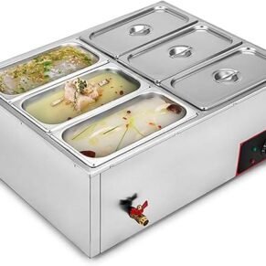Electric Bain Marie Counter Table Top 5 Ltr x 8 Pan