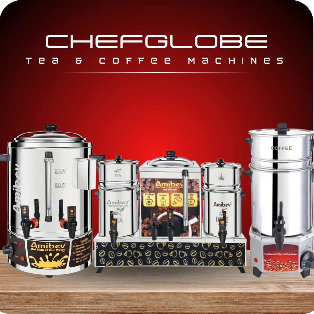 Tea And Coffee Machine with Milk Steamer