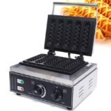 Hot Dog Corn Stick Waffle Maker Machine 5 Pcs Premium