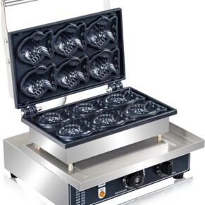 Electric Fish Waffle Maker Machine Premium