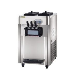 Softy Ice Cream Machine 2+1 Flavor 4.5 Ltr Tabletop SS