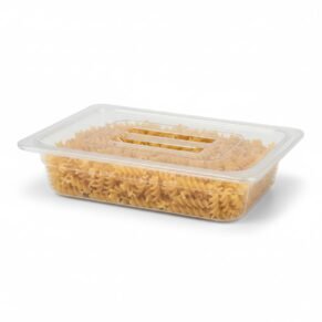 PC GN Pan 1/4 65mm - 6.5 Cm, NSF Grade Gastronorm Pan Polycarbonate, 1.5 Ltr Without Lid