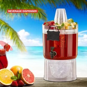 Single Tank Beverage Juice Dispenser 6.6L