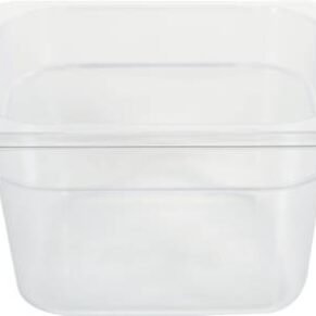 PC GN Pan 1/6 100mm - 10 Cm, NSF Grade Gastronorm Pan Polycarbonate, 1.4 Ltr Without Lid