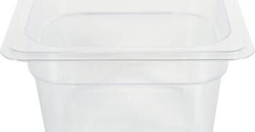 PC GN Pan 1/6 100mm - 10 Cm, NSF Grade Gastronorm Pan Polycarbonate, 1.4 Ltr Without Lid