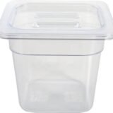 PC GN Pan 1/6 150mm - 15 Cm, NSF Grade Gastronorm Pan Polycarbonate, 2 Ltr Without Lid