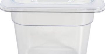 PC GN Pan 1/6 150mm - 15 Cm, NSF Grade Gastronorm Pan Polycarbonate, 2 Ltr Without Lid